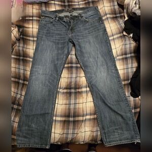 Silver Jeans Co. Gray/Blue Nash Denim Jeans W36xL32